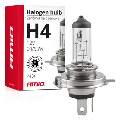 Сијалица H4 12V 60/55W 1ком AMIO