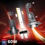 Сијалици LED H7 6000K 60W CANBUS 2ком HYBRID AMIO