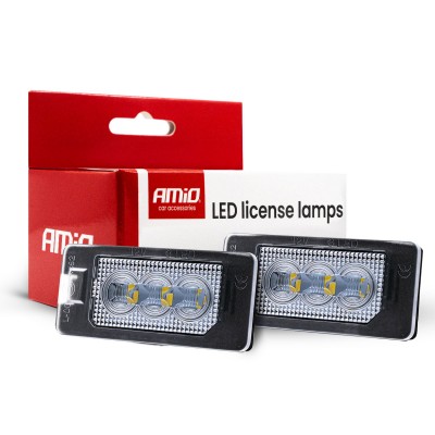 LED Светло за Регистарска Табличка HP CANBUS 2ком за BMW AMIO