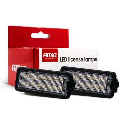 LED Светло за Регистарска Табличка CANBUS 2ком за VW,SEAT,PORSCHE AMIO
