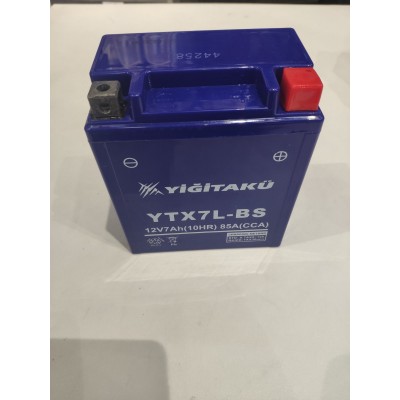Акумулатор за Мотор 12V7Ah YTX7L YİĞİTAKÜ