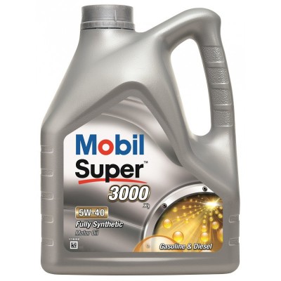 Масло Super 3000 X1 5W40 5L MOBIL