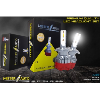 LED Сијалици 2kom H7 MisterAuto