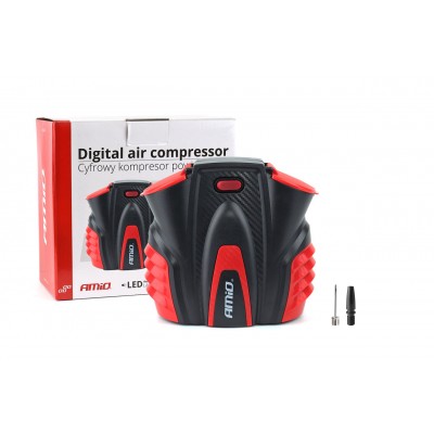 Компресор за Гуми со Дигитален Манометар12V AMIO