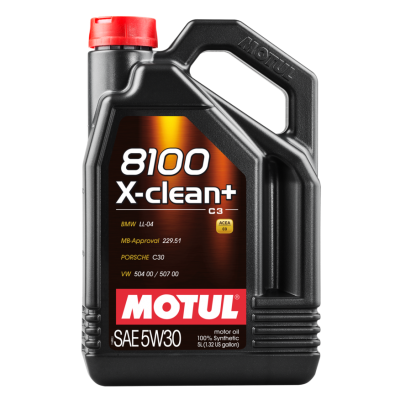 Масло 8100 X-CLEAN+ 5W30 5L MOTUL