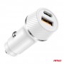 USB Полнач Двоен USB+TypeC QC+PD 20W AMIO