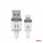 USB Кабел USB-Lightning 3A 100cm FullLINK 03907 AMIO
